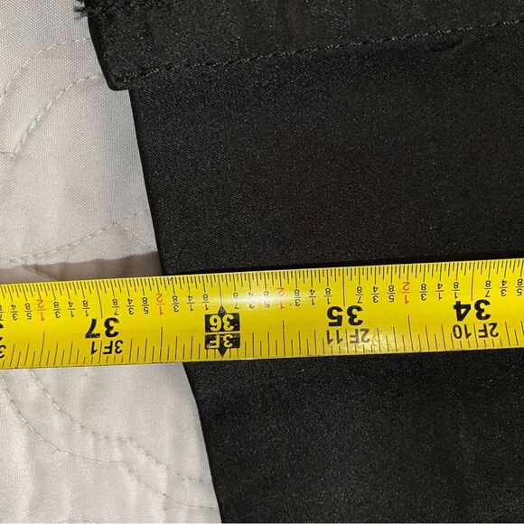 NWOT Jessica Simpson Sz M Classic Black Trench Coat, Belted - Picture 12 of 12